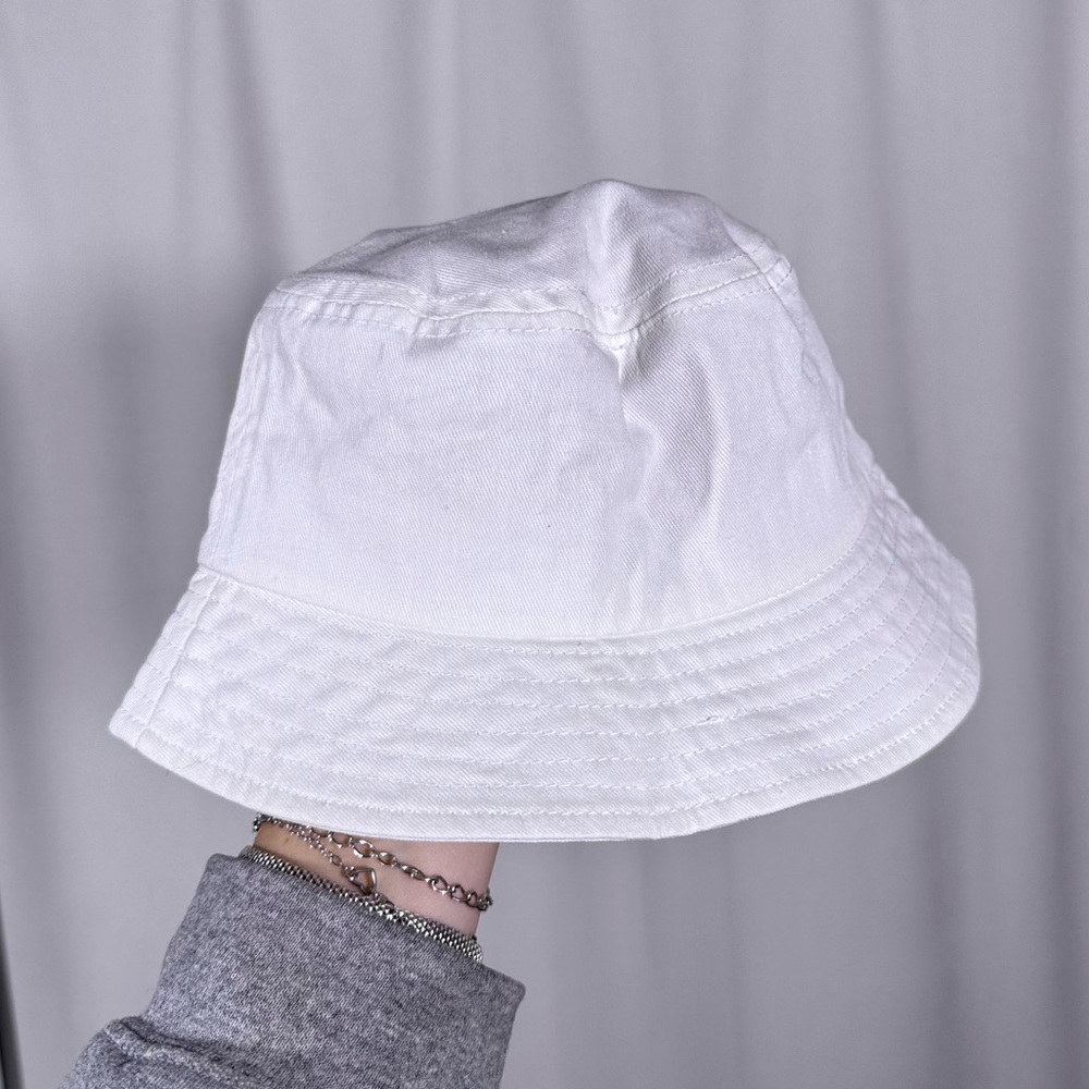 Harley-Davidson White Flame Logo Bucket Hat - Picture 3 of 5